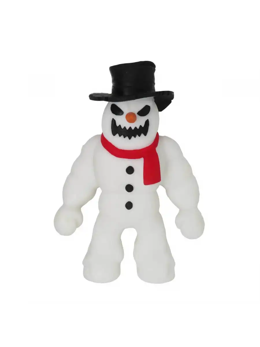 Monster Flex Stretch Snow Badman Figür - Monster Stretch Figür - Esneyen Oyuncakları Esneyebilen Oyuncak