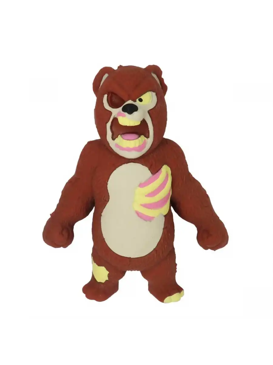 Monster Flex Stretch Teddy Zombie Figür - Monster Stretch Figür - Esneyen Oyuncakları Esneyebilen Oyuncak