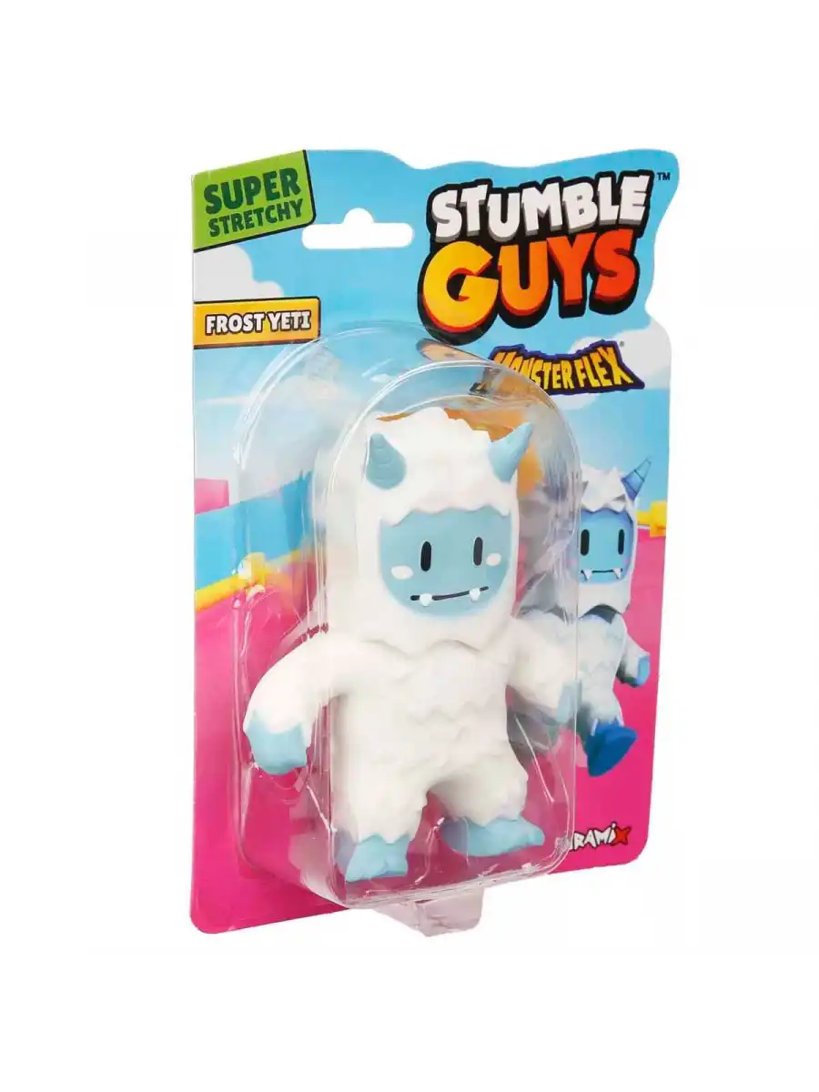 Monster Flex Stumble Guys Stretch Frost Yeti Figür - Stumble Guys Stretch Figür - Stumble Guys Oyuncakları