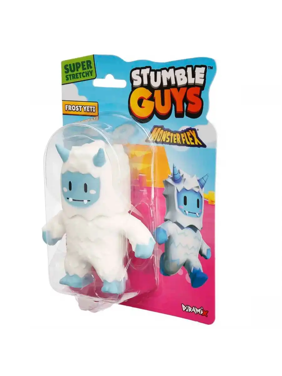 Monster Flex Stumble Guys Stretch Frost Yeti Figür - Stumble Guys Stretch Figür - Stumble Guys Oyuncakları