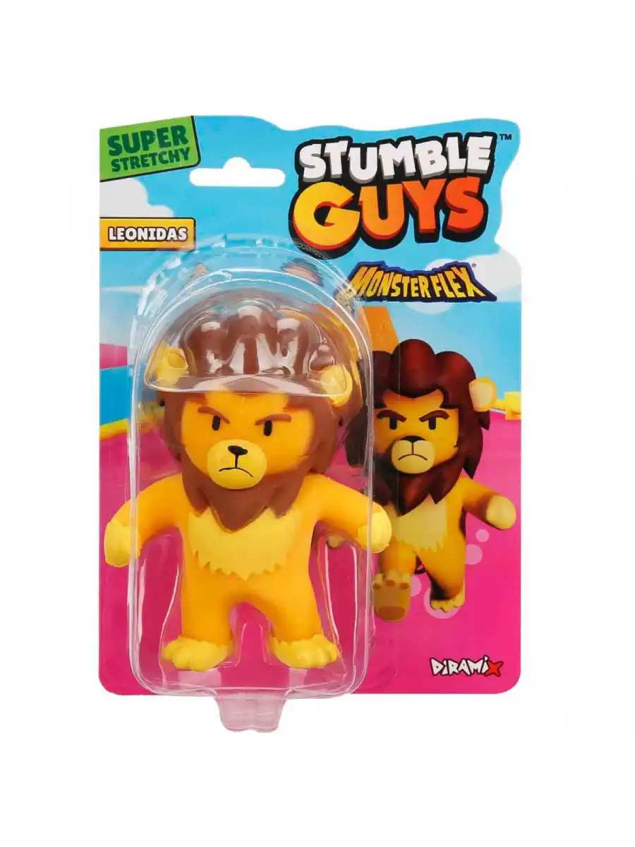 Monster Flex Stumble Guys Stretch Leonidas Figür - Stumble Guys Stretch Figür - Stumble Guys Oyuncakları