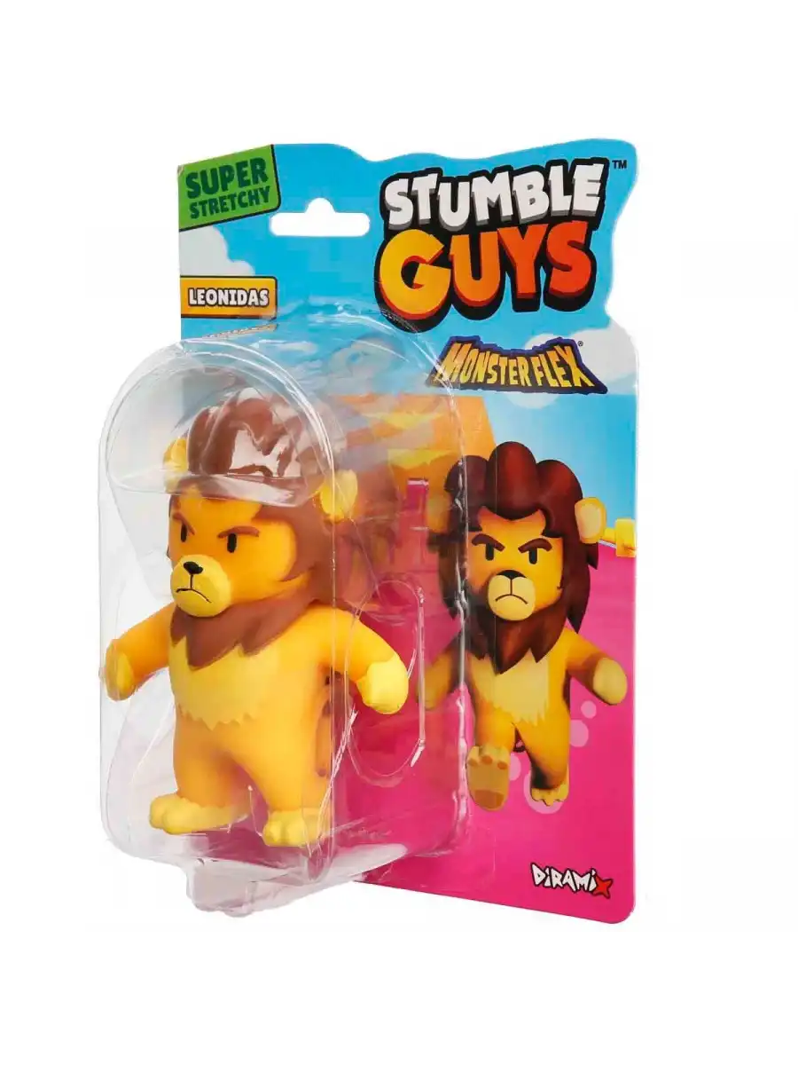 Monster Flex Stumble Guys Stretch Leonidas Figür - Stumble Guys Stretch Figür - Stumble Guys Oyuncakları