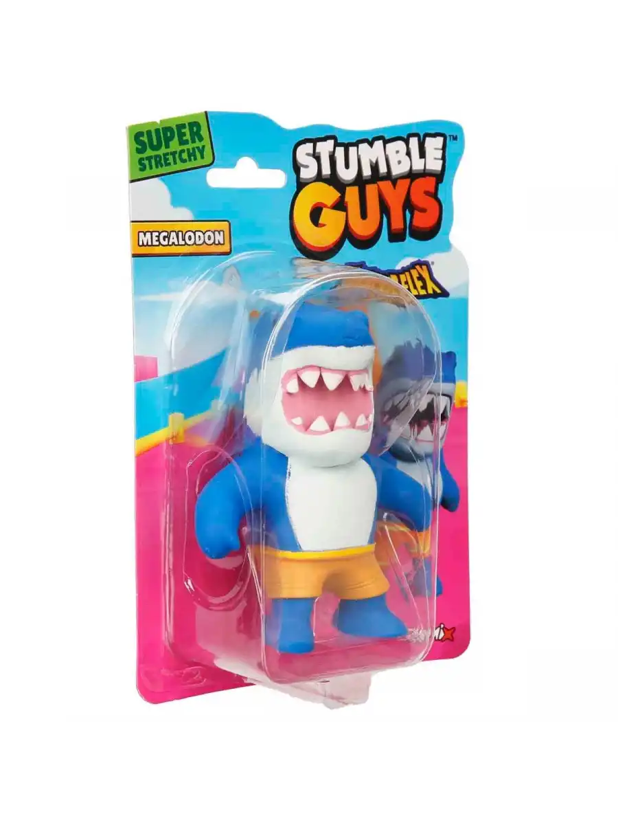 Monster Flex Stumble Guys Stretch Megalodon Figür - Stumble Guys Stretch Figür - Stumble Guys Oyuncakları