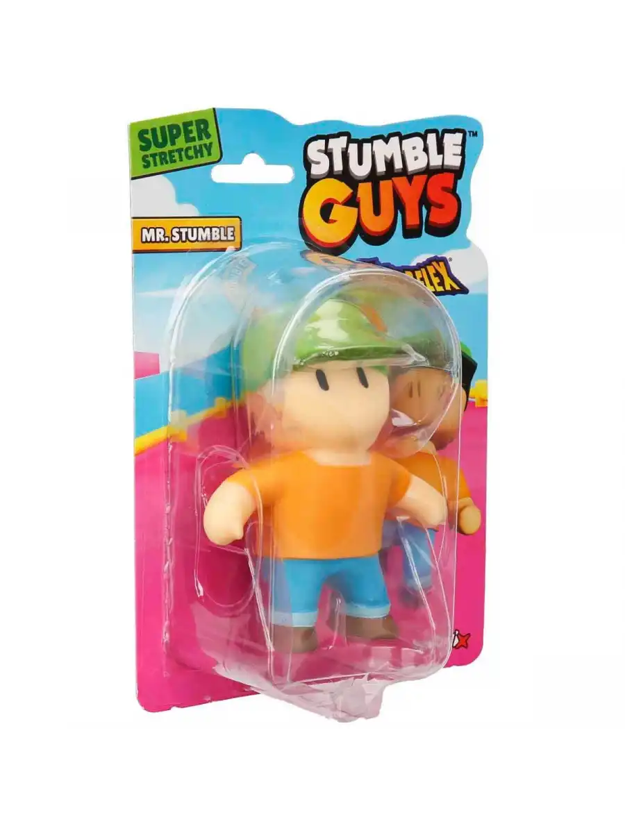 Monster Flex Stumble Guys Stretch Mr. Stumble Figür - Stumble Guys Stretch Figür - Stumble Guys Oyuncakları