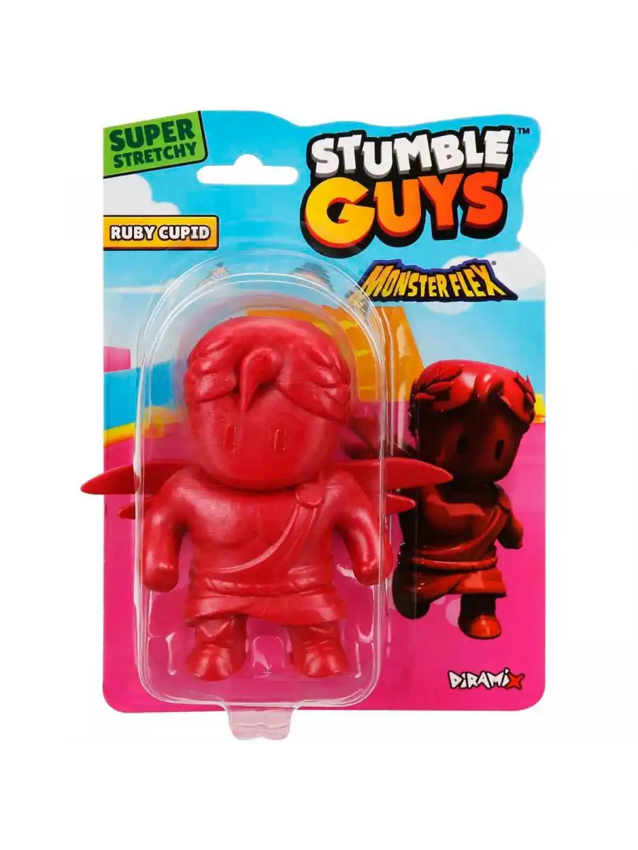 Monster Flex Stumble Guys Stretch Ruby Cupid Figür - Stumble Guys Stretch Figür - Stumble Guys Oyuncakları