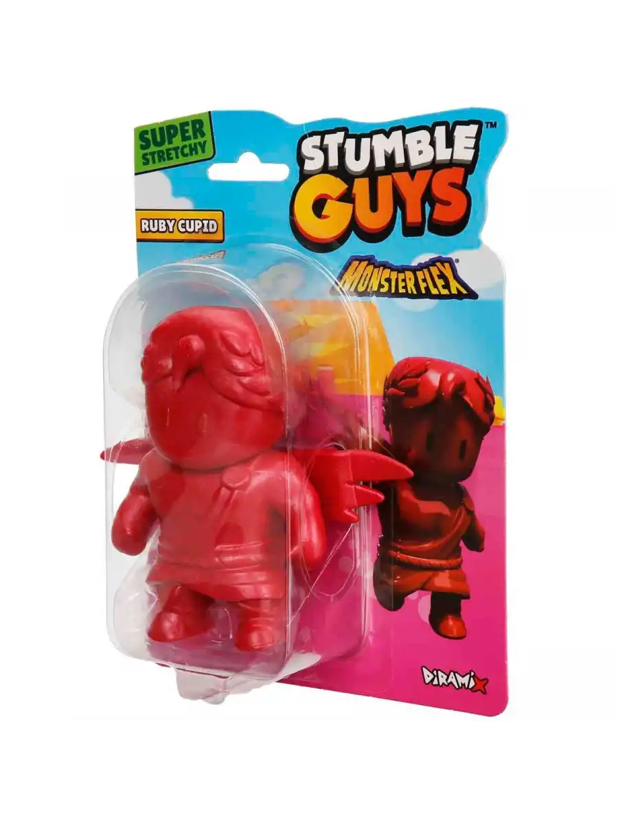 Monster Flex Stumble Guys Stretch Ruby Cupid Figür - Stumble Guys Stretch Figür - Stumble Guys Oyuncakları