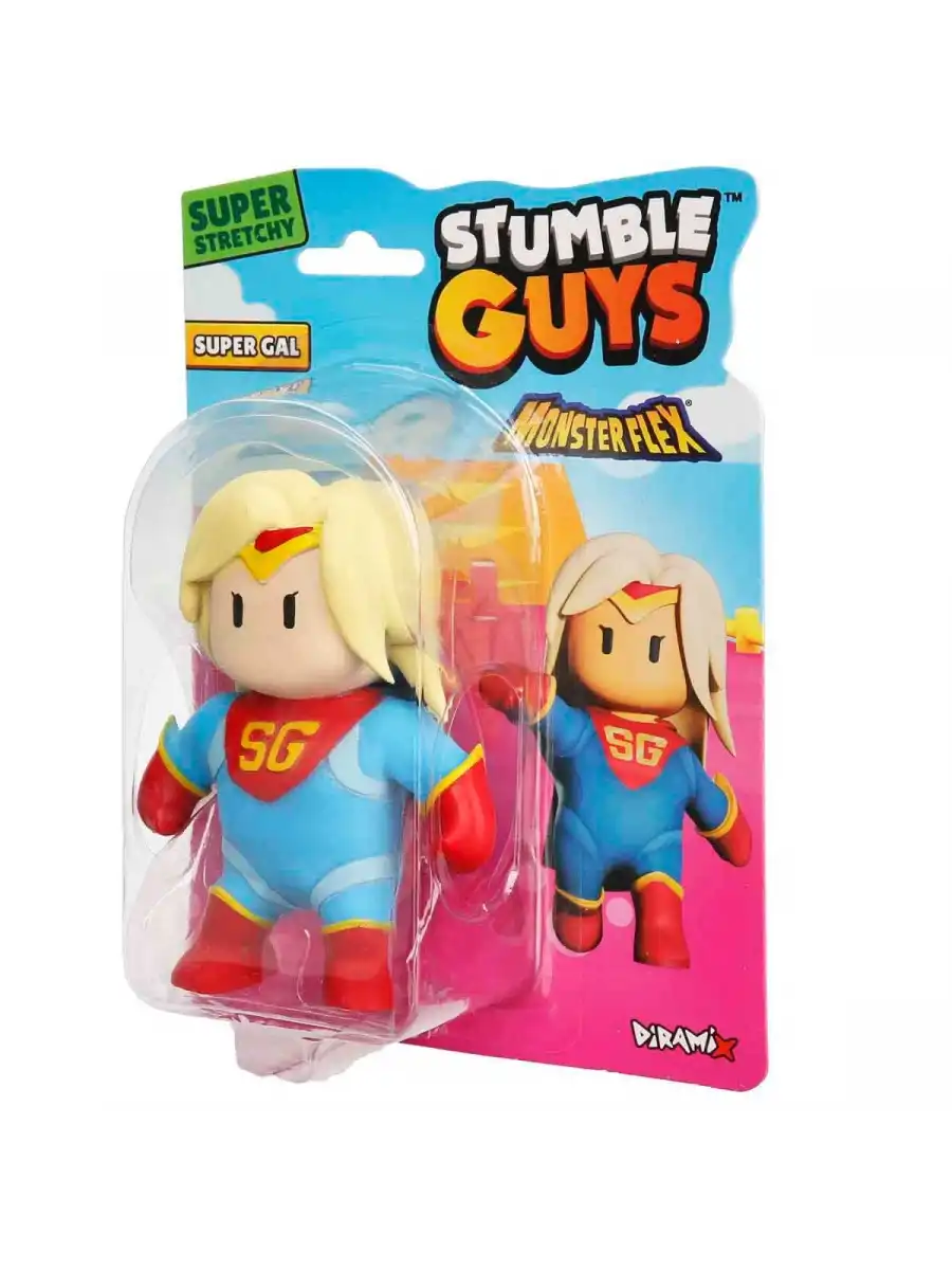 Monster Flex Stumble Guys Stretch Super Gal Figür - Stumble Guys Stretch Figür - Stumble Guys Oyuncakları