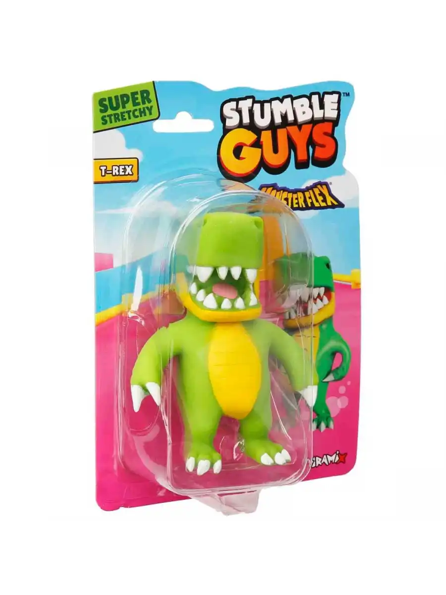 Monster Flex Stumble Guys Stretch T-Rex Figür - Stumble Guys Stretch Figür - Stumble Guys Oyuncakları