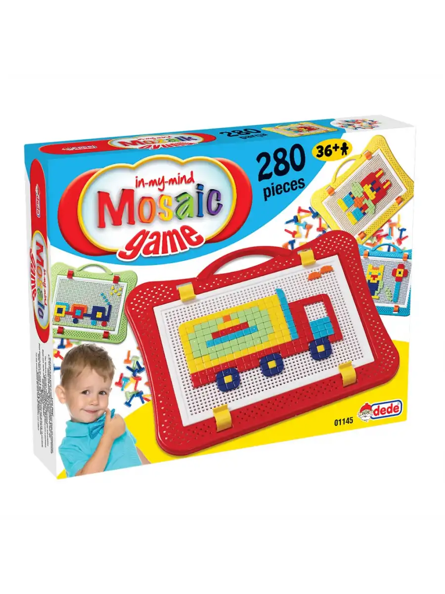 Mozaik Oyunu (280 Parça) - Lego Setleri - Çivi Lego - Resim Oyunu - Mozaik Oyunu