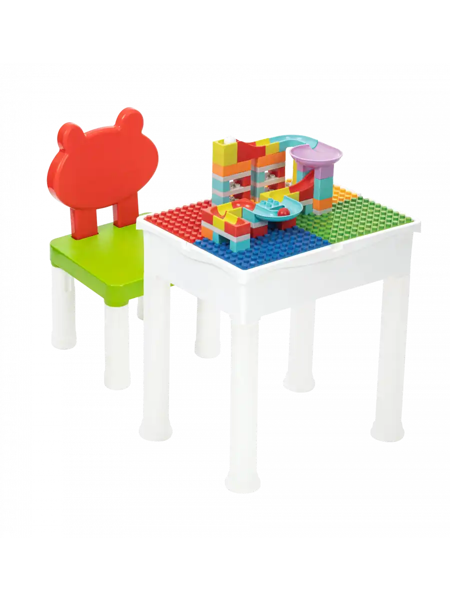 Multi Creative Blok Masa Seti - Slide Blocks - Lego Oyuncakları - Yaratıcı Top Oyunu - Creative Lego
