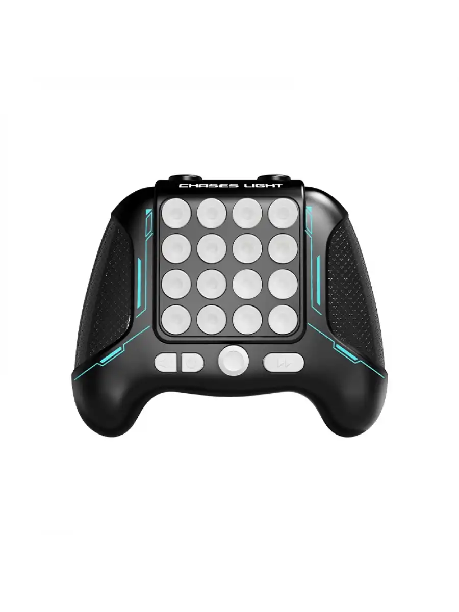 Orijinal Chases Light Oyun Konsolu - Kovalayan Işık Oyunu - Popit Light Up - Hızlı Işık Yakalama Oyunu - Fidget Anti Stres Oyunu - Siyah