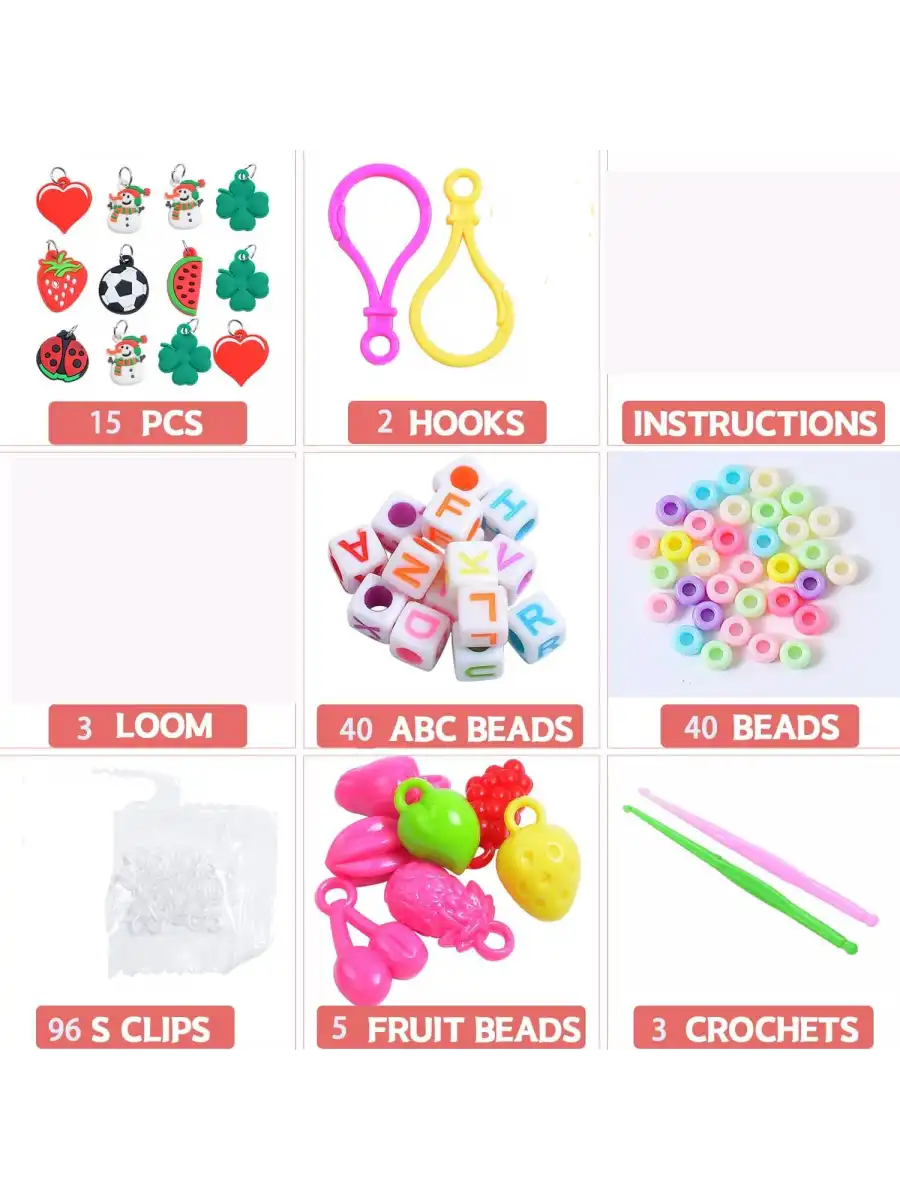 Orijinal Loom Twister 5000 Parça Seti - Takı Seti - Toka, Bilezik Ve Kolye Yapma Seti - Loom Twister