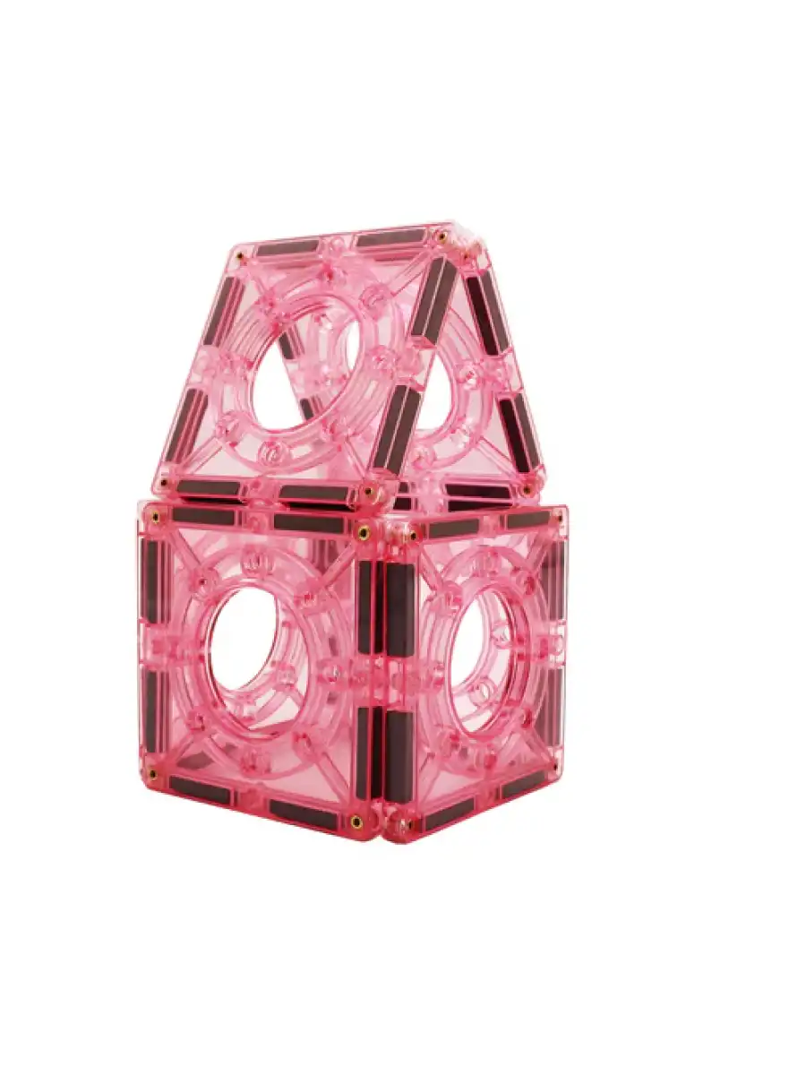 Orijinal Magnescape Magnetic Tiles 106 Parça - Magnetic Magical Magnet - Mıknatıslı Lego Magnescape