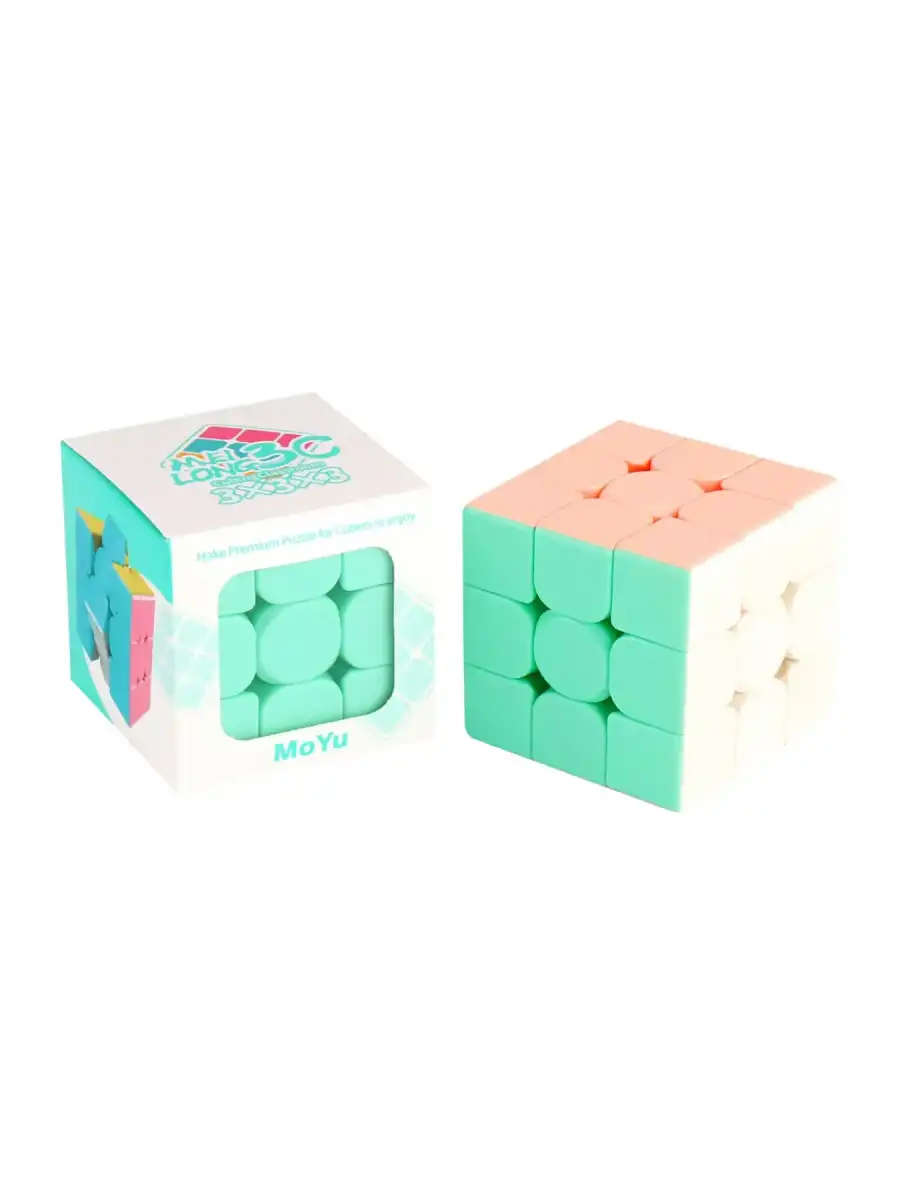 Orijinal MoYu Macarons 3x3 Küp - Moyu Speed Cube - Moyu 3x3 Zeka Küpü - Zeka Küpü - Rubik Küp