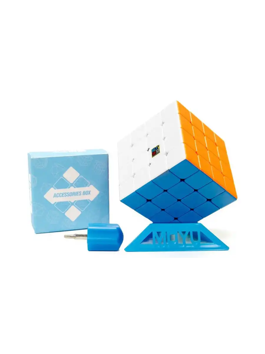 Orijinal MoYu Meilong 4x4 Manyetik Küp 4M - Moyu Speed Cube - Moyu 4x4 Zeka Küpü - Zeka Küpü - Magnetic Cube