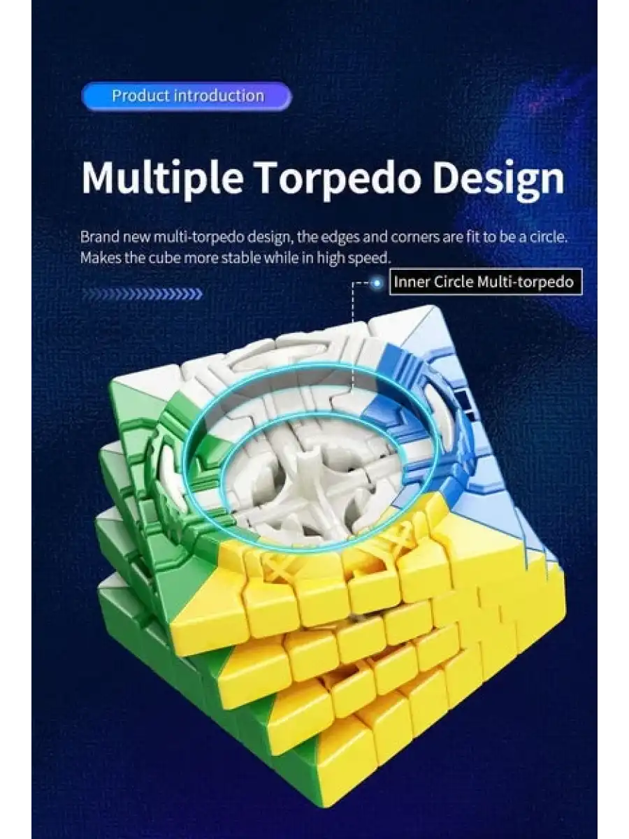 Orijinal MoYu Meilong 6x6 Manyetik Küp 6M - Moyu Speed Cube - Moyu 6x6 Zeka Küpü - Zeka Küpü - Magnetic Cube