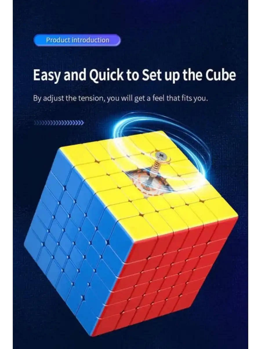 Orijinal MoYu Meilong 6x6 Manyetik Küp 6M - Moyu Speed Cube - Moyu 6x6 Zeka Küpü - Zeka Küpü - Magnetic Cube