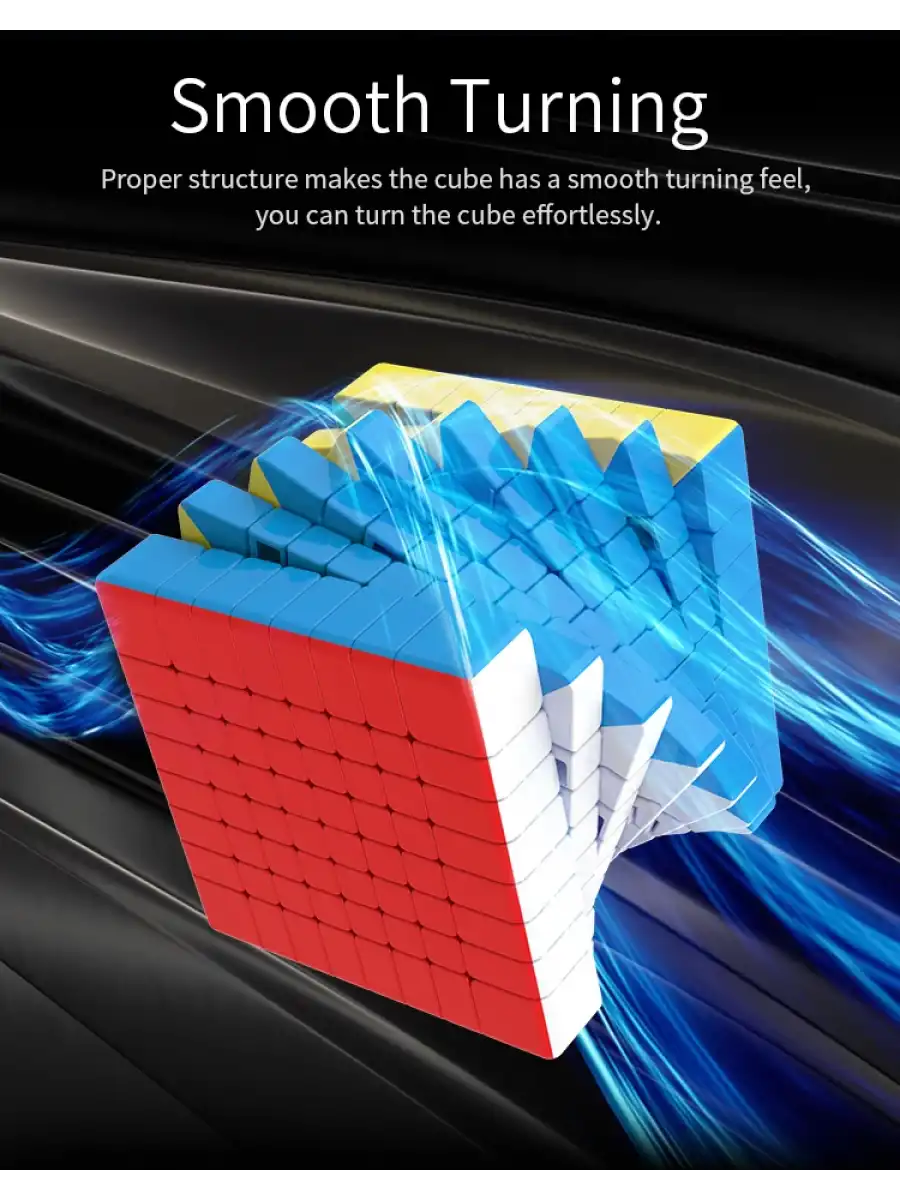 Orijinal MoYu Meilong 8x8 Küp - Moyu Speed Cube - Moyu 8x8 Zeka Küpü - Zeka Küpü - Rubik Küp