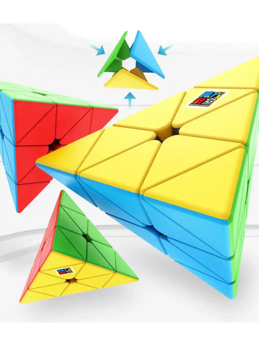 Orijinal MoYu Meilong Piramit Küp - Moyu Speed Cube - Moyu Piramit Zeka Küpü - Zeka Küpü - Rubik Küp
