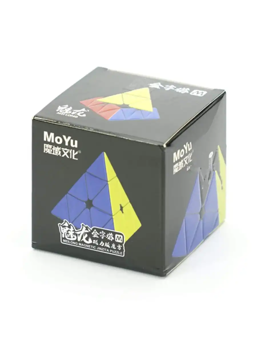Orijinal MoYu Meilong Piramit Manyetik Küp - Moyu Speed Cube - Moyu Piramit Zeka Küpü - Zeka Küpü - Magnetic Cube