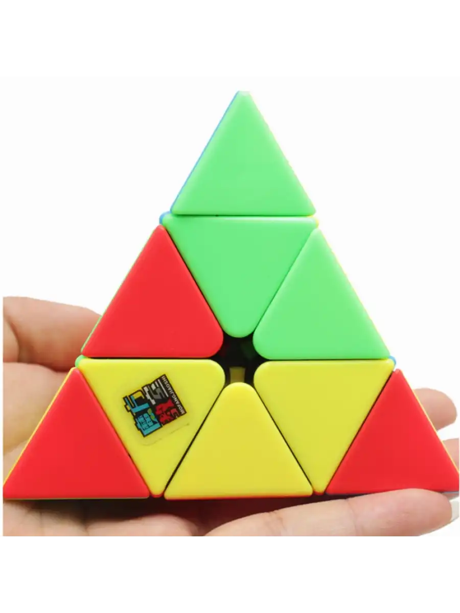 Orijinal MoYu Meilong Piramit Manyetik Küp Kutulu - Moyu Speed Cube - Moyu Piramit Zeka Küpü - Zeka Küpü - Magnetic Cube