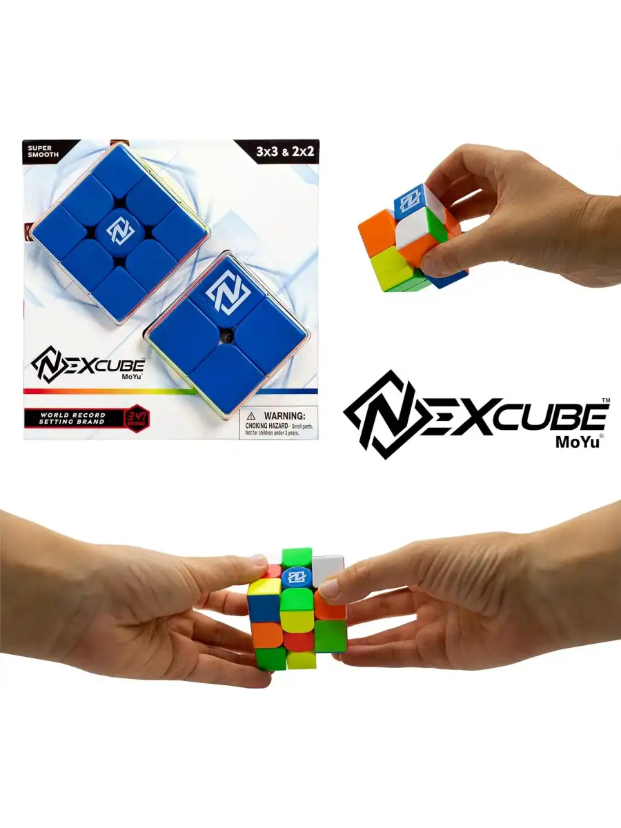 Orijinal NexCube 2x2 ve 3x3 Classic Küp - Nexcube Speed Cube - NexCube 2x2 ve 3x3 Classic Zeka Küpü - Zeka Küpü - Rubik Küp