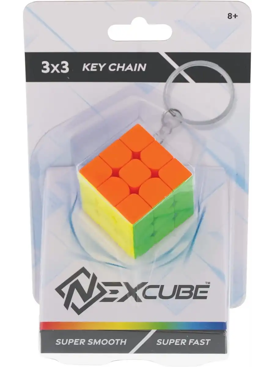 Orijinal NexCube Anahtarlık Küp- Nexcube Speed Cube - NexCube Classic 3x3 Zeka Küpü - Zeka Küpü - Rubik Küp