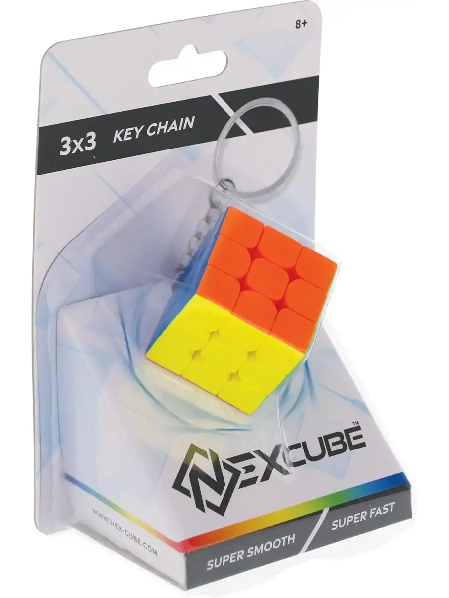 Orijinal NexCube Anahtarlık Küp- Nexcube Speed Cube - NexCube Classic 3x3 Zeka Küpü - Zeka Küpü - Rubik Küp