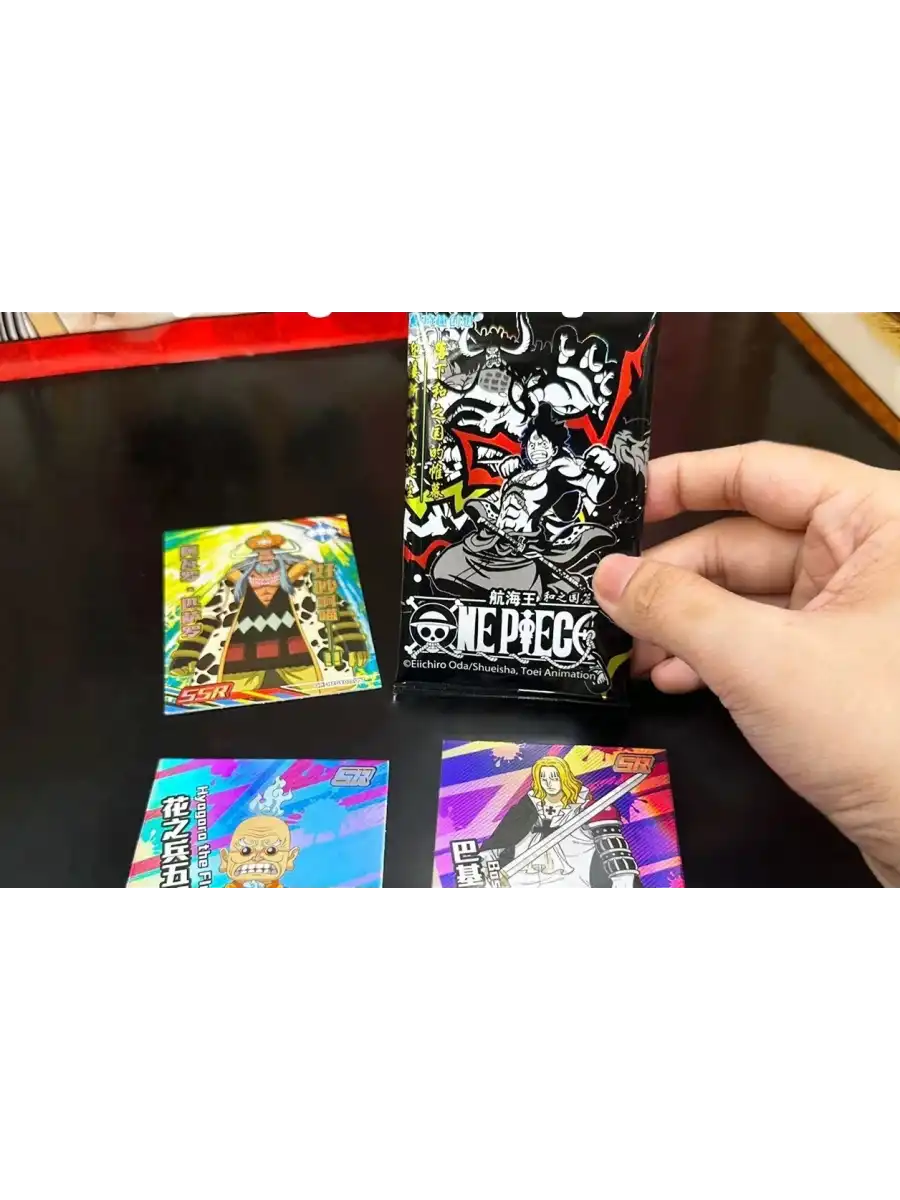 Orijinal One Piece Game Black Card Box 10 Booster Pack - One Piece Siyah Oyun Koleksiyonluk Kart One Piece Premium Kart