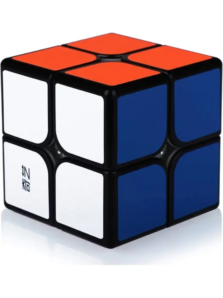 Orijinal QY 2x2 Speed Küp (Siyah) - QiYi 2x2 Küp - Akıl Küpü - Orjinal QY Speed Küp - Zeka Küpü