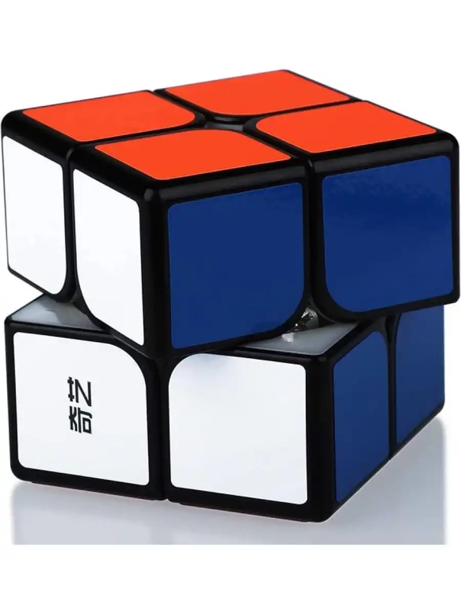 Orijinal QY 2x2 Speed Küp (Siyah) - QiYi 2x2 Küp - Akıl Küpü - Orjinal QY Speed Küp - Zeka Küpü
