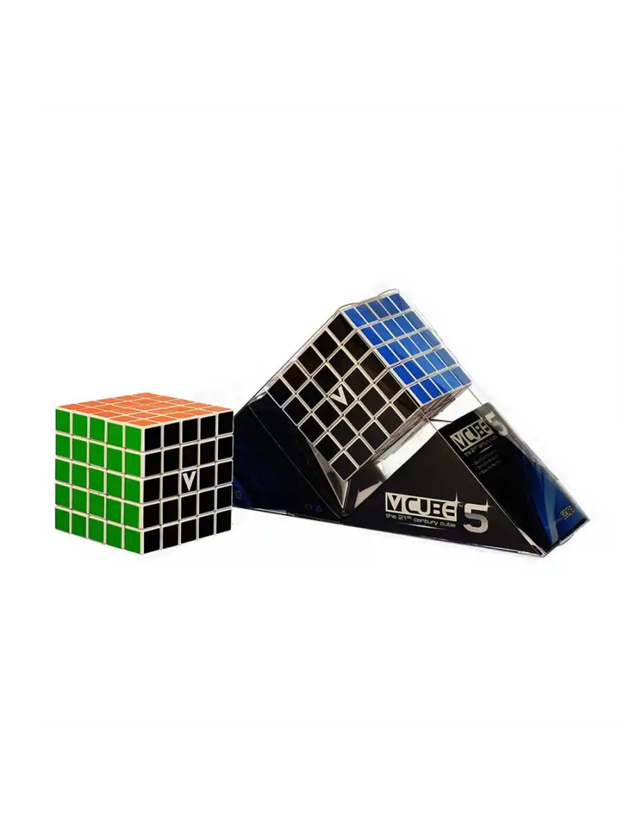 Orijinal V-Cube 5x5 Flat Küp - V-Cube Küp - Zeka Küpü - 5x5 Flat Küp - Akıl Küpü - Akıllı Küp -VCube