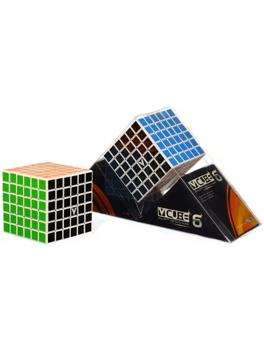 Orijinal V-Cube 6x6 Flat Küp - V-Cube Küp - Zeka Küpü - 6x6 Flat Küp - Akıl Küpü - Akıllı Küp -VCube