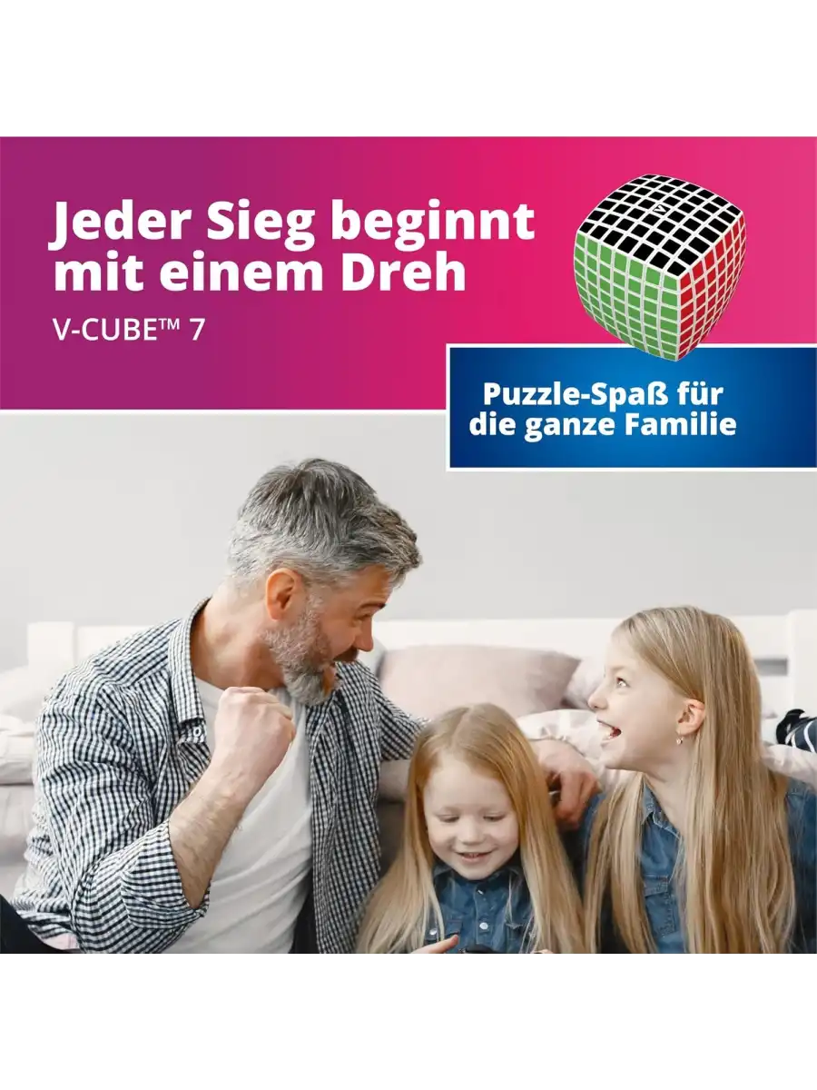 Orijinal V-Cube 7x7 Pillow Küp - V-Cube Küp - Zeka Küpü - 7x7 Pillow Küp - Akıl Küpü - Akıllı Küp -VCube