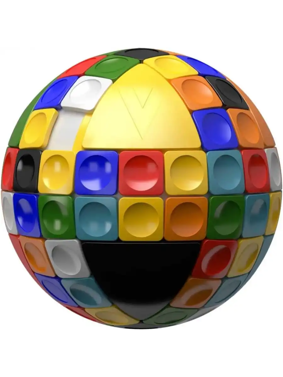 Orijinal V-Cube Küre Küp - V-Cube Küp - Zeka Küpü - Sphere Cube - Akıl Küpü - Rubiks Küp -VCube