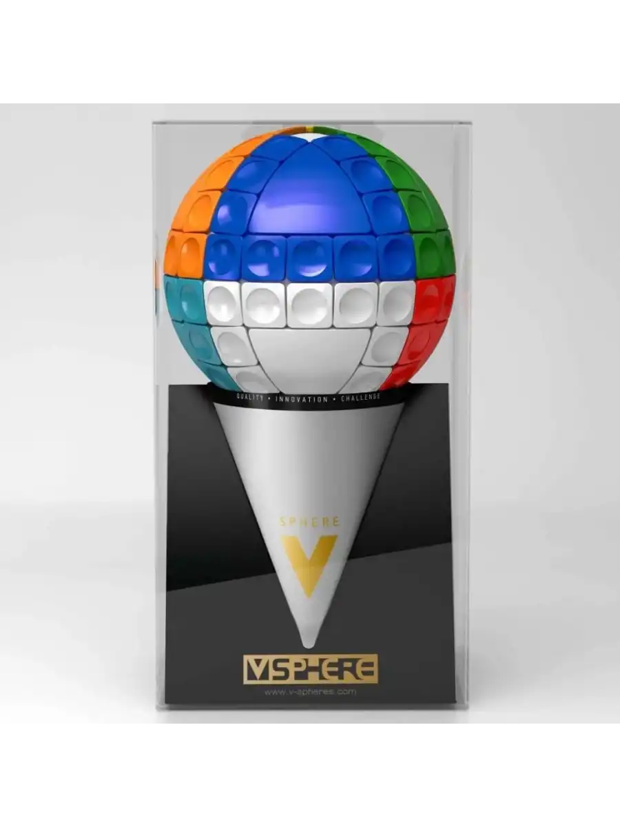 Orijinal V-Cube Küre Küp - V-Cube Küp - Zeka Küpü - Sphere Cube - Akıl Küpü - Rubiks Küp -VCube