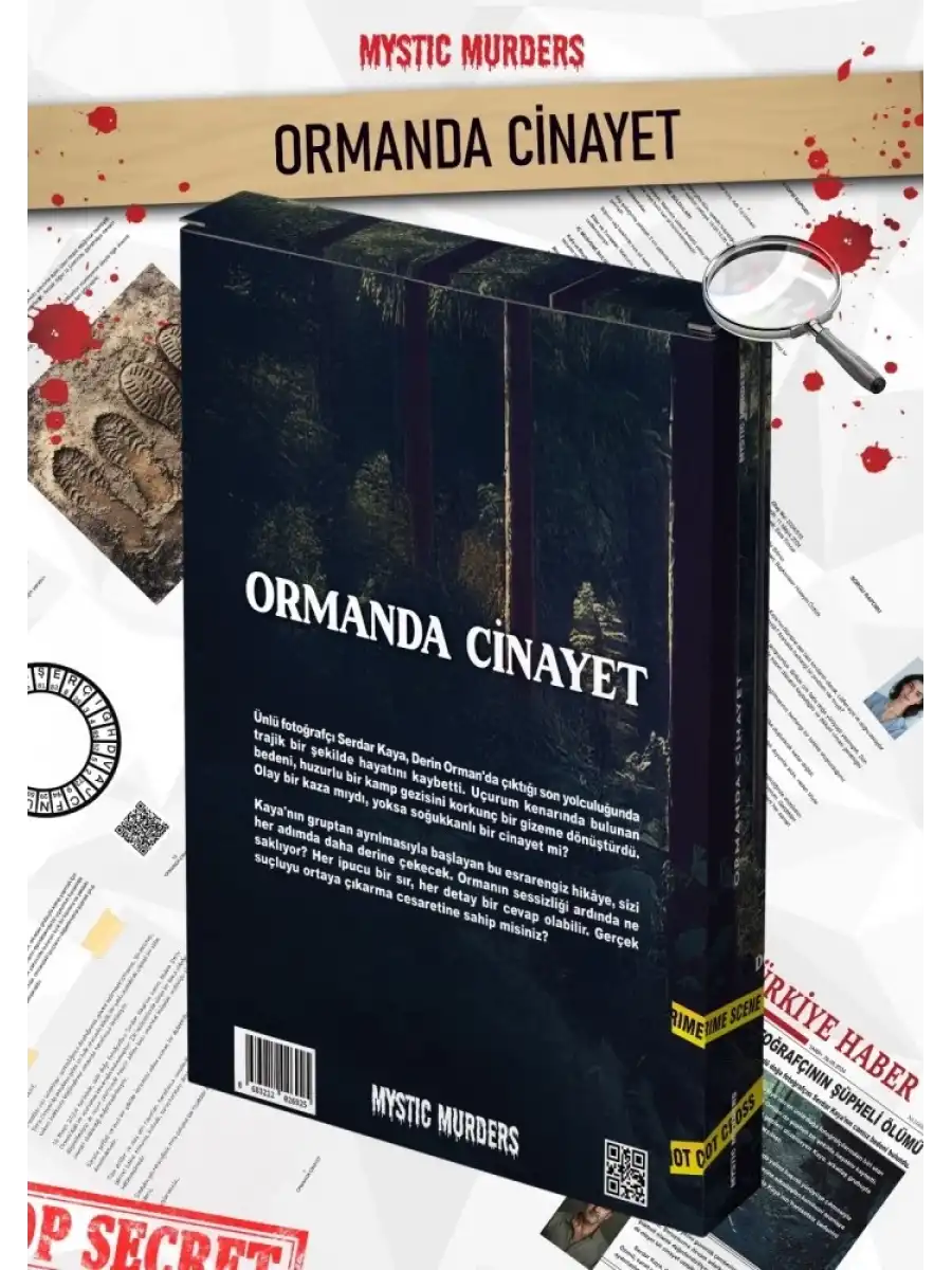 Ormanda Cinayet Dedektif Oyunu - Dava Çözme Oyunu - Suç Çözme Oyunu - Cinayet Oyunu Cinayet Çözme