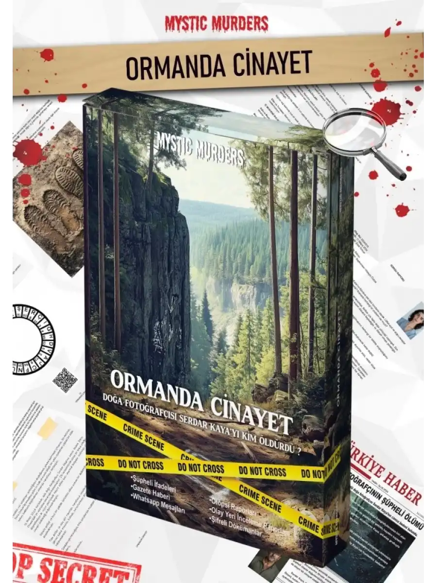 Ormanda Cinayet Dedektif Oyunu - Dava Çözme Oyunu - Suç Çözme Oyunu - Cinayet Oyunu Cinayet Çözme