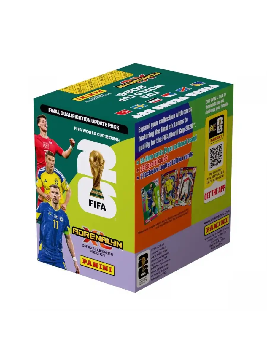 Panini Dünya Kupası 2026 Final Takım Kartları FIFA World Cup 2026 Final Takım Kartları