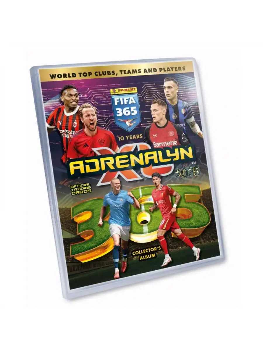 Panini FIFA 365 Adrenalyn XL 2025 Mega Başlangıç Paketi - Futbolcu Kartları - Trading Oyuncu Kartı
