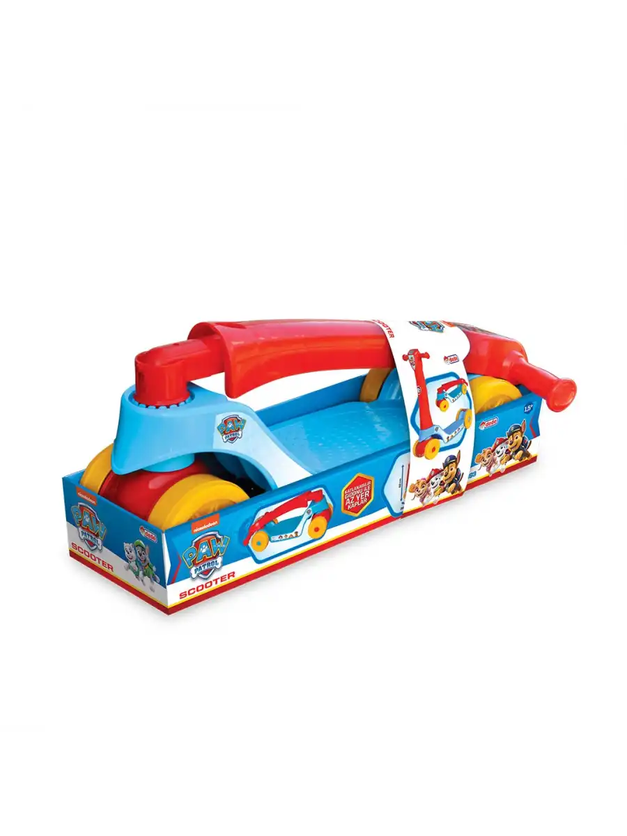 Paw Patrol Scooter - Plastik Scooter - 4 Tekerli Scooter - Bingit - Kaykay