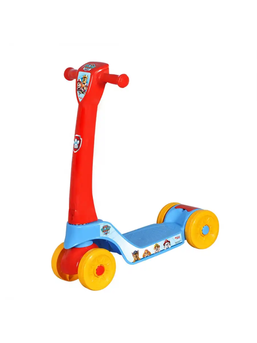 Paw Patrol Scooter - Plastik Scooter - 4 Tekerli Scooter - Bingit - Kaykay