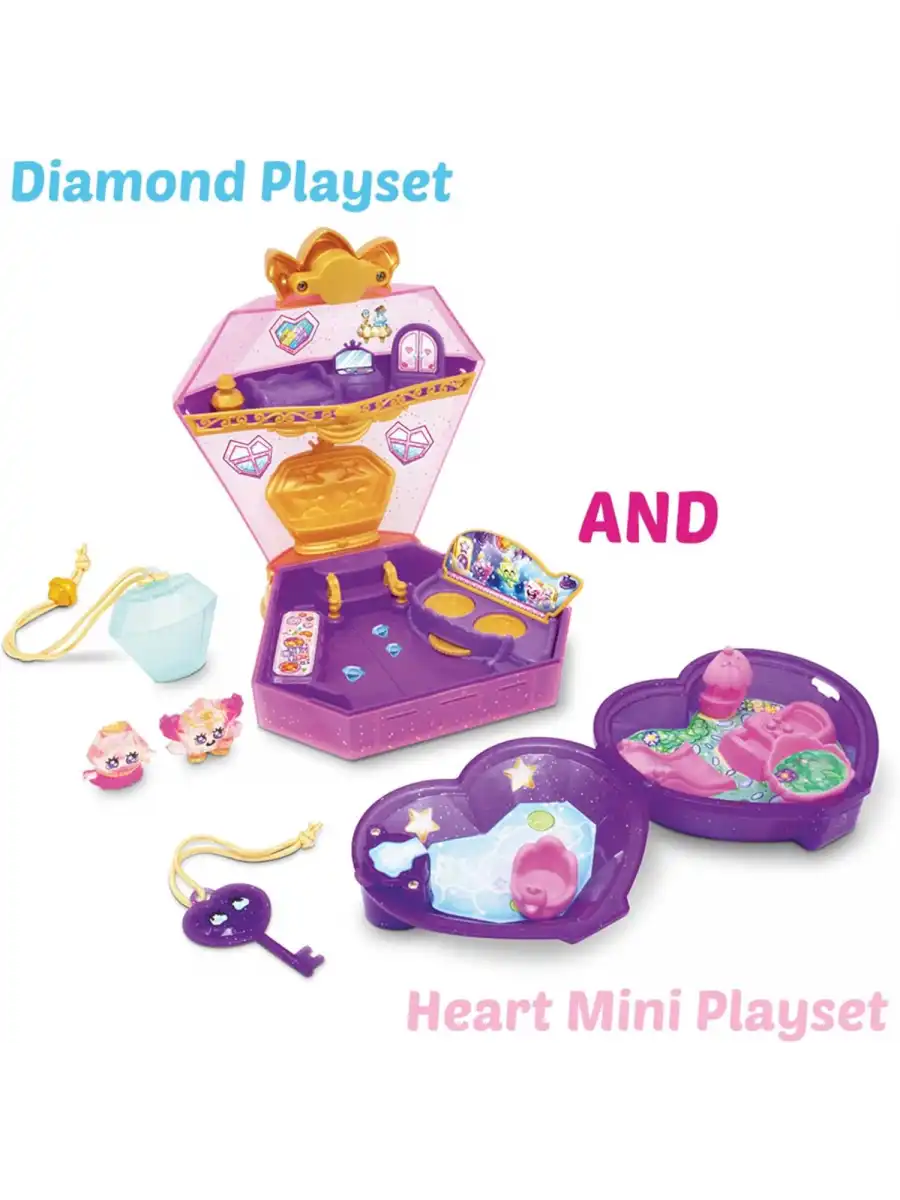 Pinky Promise Elmas Palace İkili Oyun Seti - Pinky Promise Oyuncak Elmas Palace Dual Playset