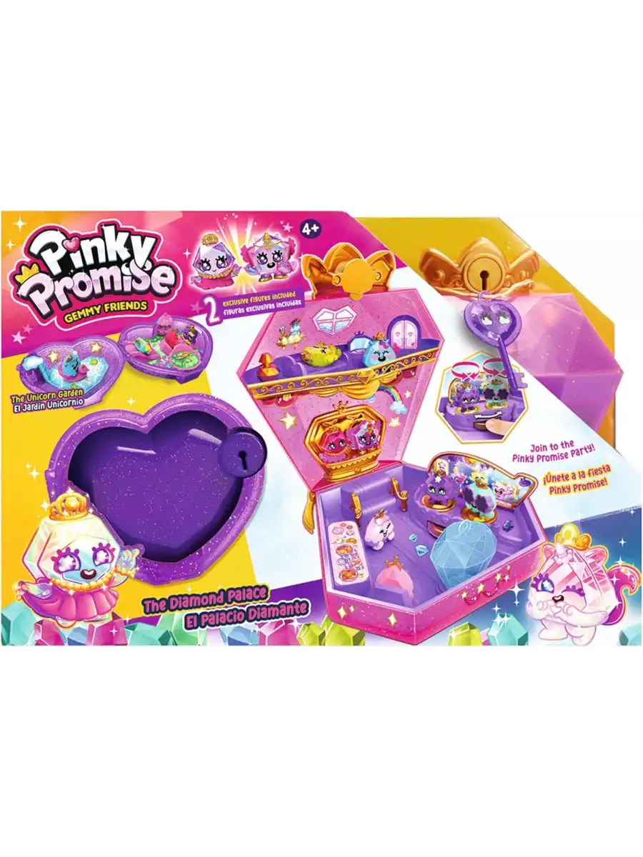 Pinky Promise Elmas Palace İkili Oyun Seti - Pinky Promise Oyuncak Elmas Palace Dual Playset