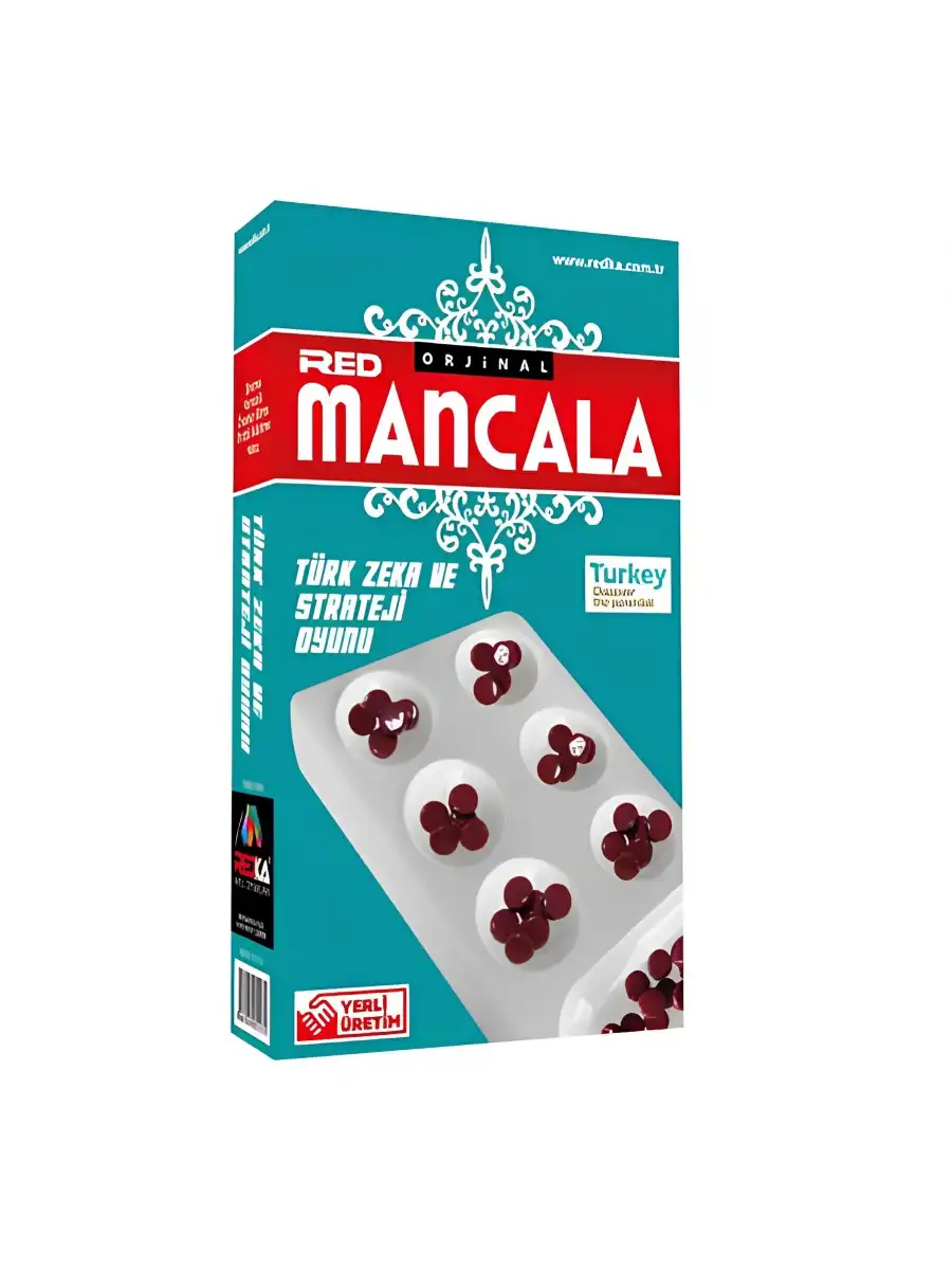 Plastik Mangala Oyunu - Akıl ve Zeka Oyunu - Mancala Osmanlı Oyunu - Redka Mangala Oyunu - Strateji Oyunu
