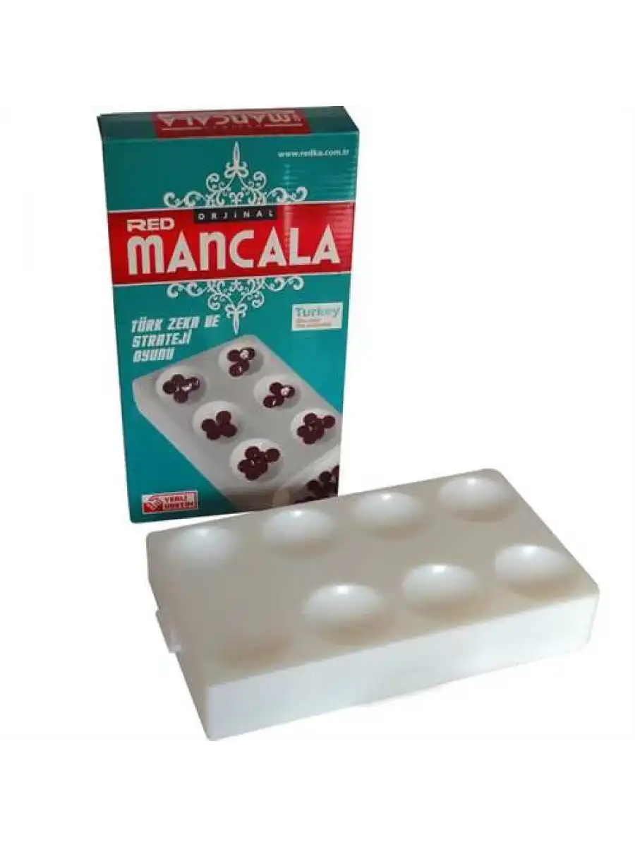 Plastik Mangala Oyunu - Akıl ve Zeka Oyunu - Mancala Osmanlı Oyunu - Redka Mangala Oyunu - Strateji Oyunu