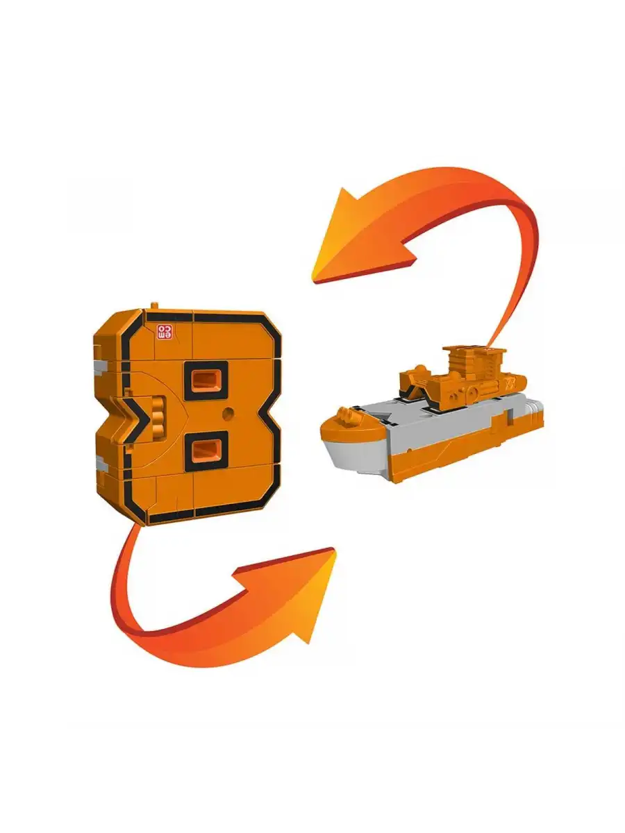 Pocket Morphers 8 Askeri Denizaltı - Roboto Dönüşen Sayılar - 8 Numara Robot - Transformers - Robot Sayı