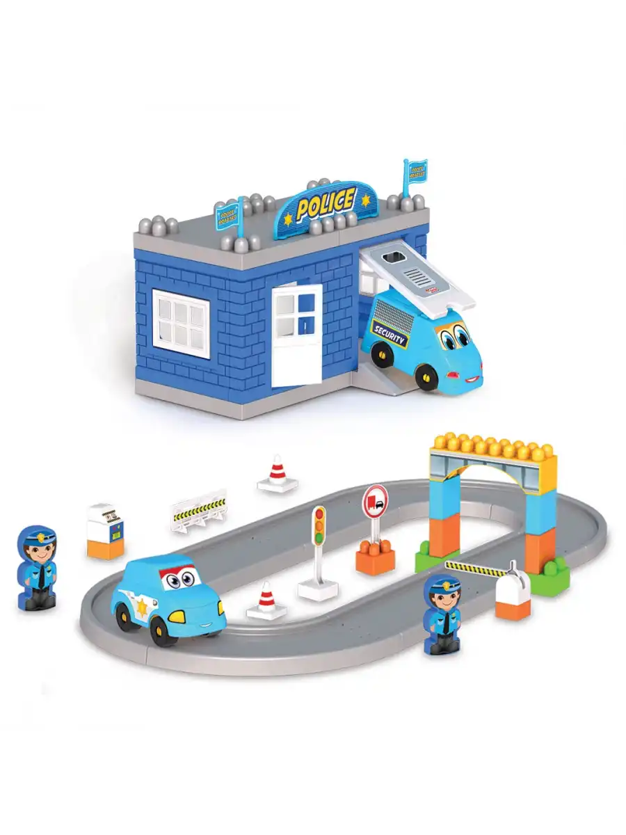 Polis Yol Seti - Lego Oyuncağı - Lego Setleri - Bloklar - Lego Seti - Yarış Seti