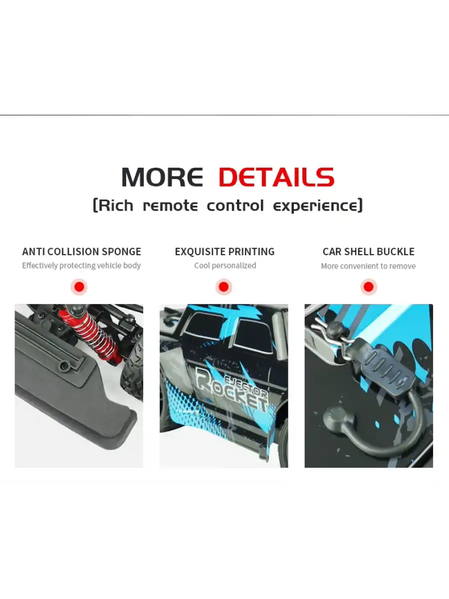 Professional 4WD Ejekctor Rocket Drift Car - Profesyonel Drift Arabası Buharlı Drift Araba Uzaktan Kumandalı