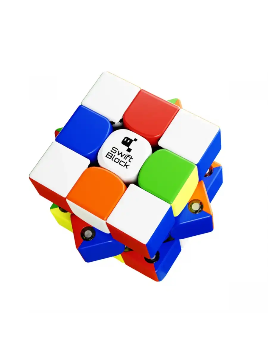 Profesyonel GAN Swift Block 355S Manyetik Küp - Swift Block 355S 3x3 Küp - Gan 3x3 Manyetik Küp